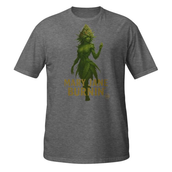 mary jane burning short sleeve unisex t shirt