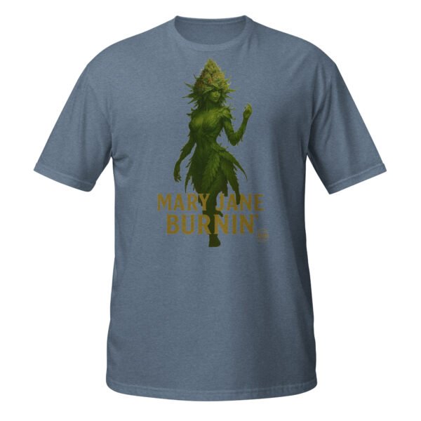 mary jane burning short sleeve unisex t shirt