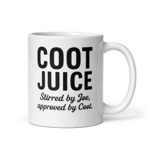 white glossy mug