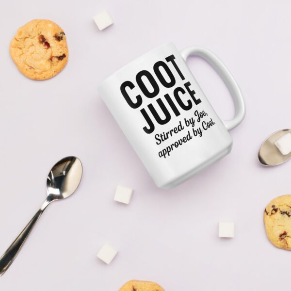 white glossy mug